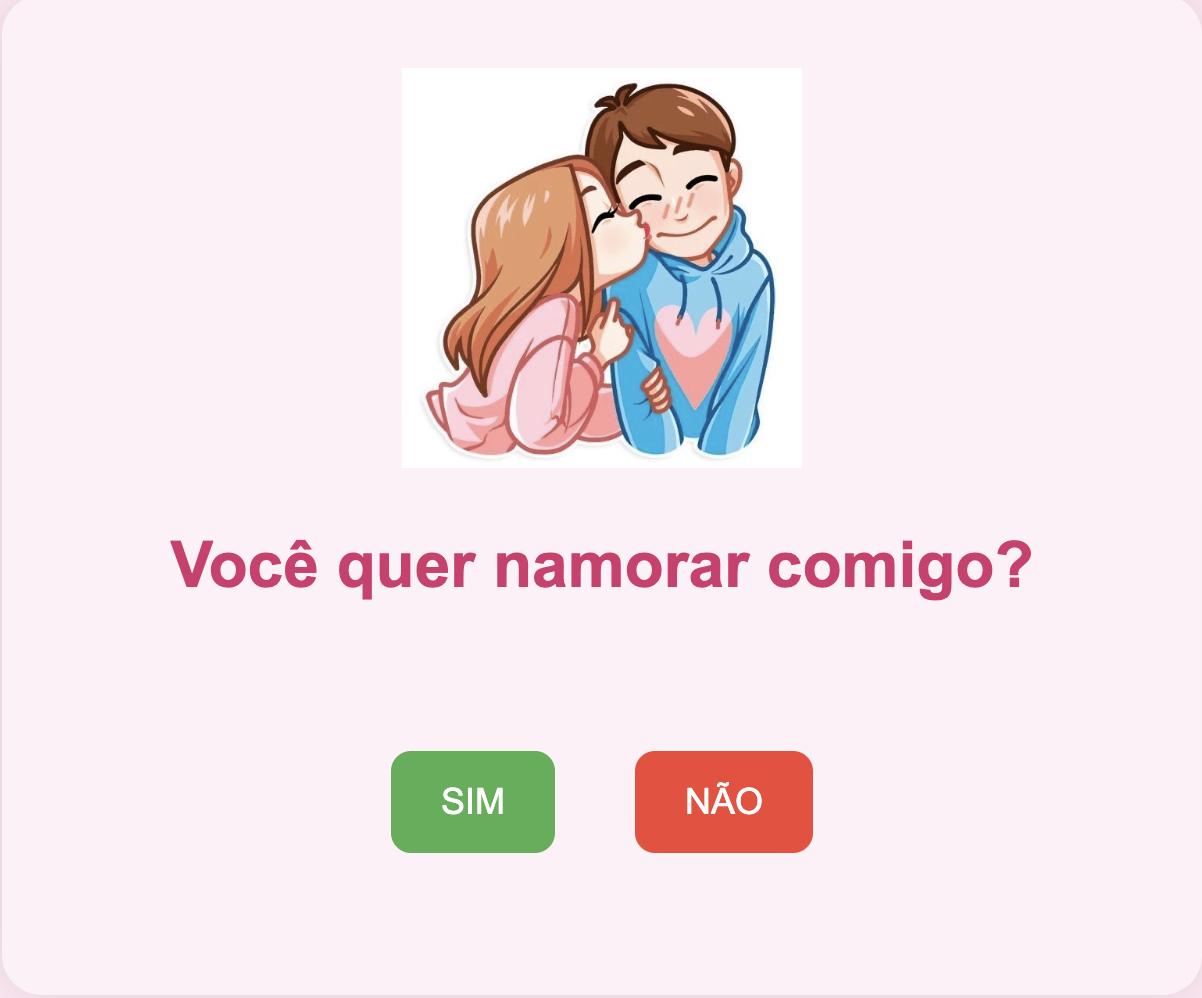 Preview do site namoro